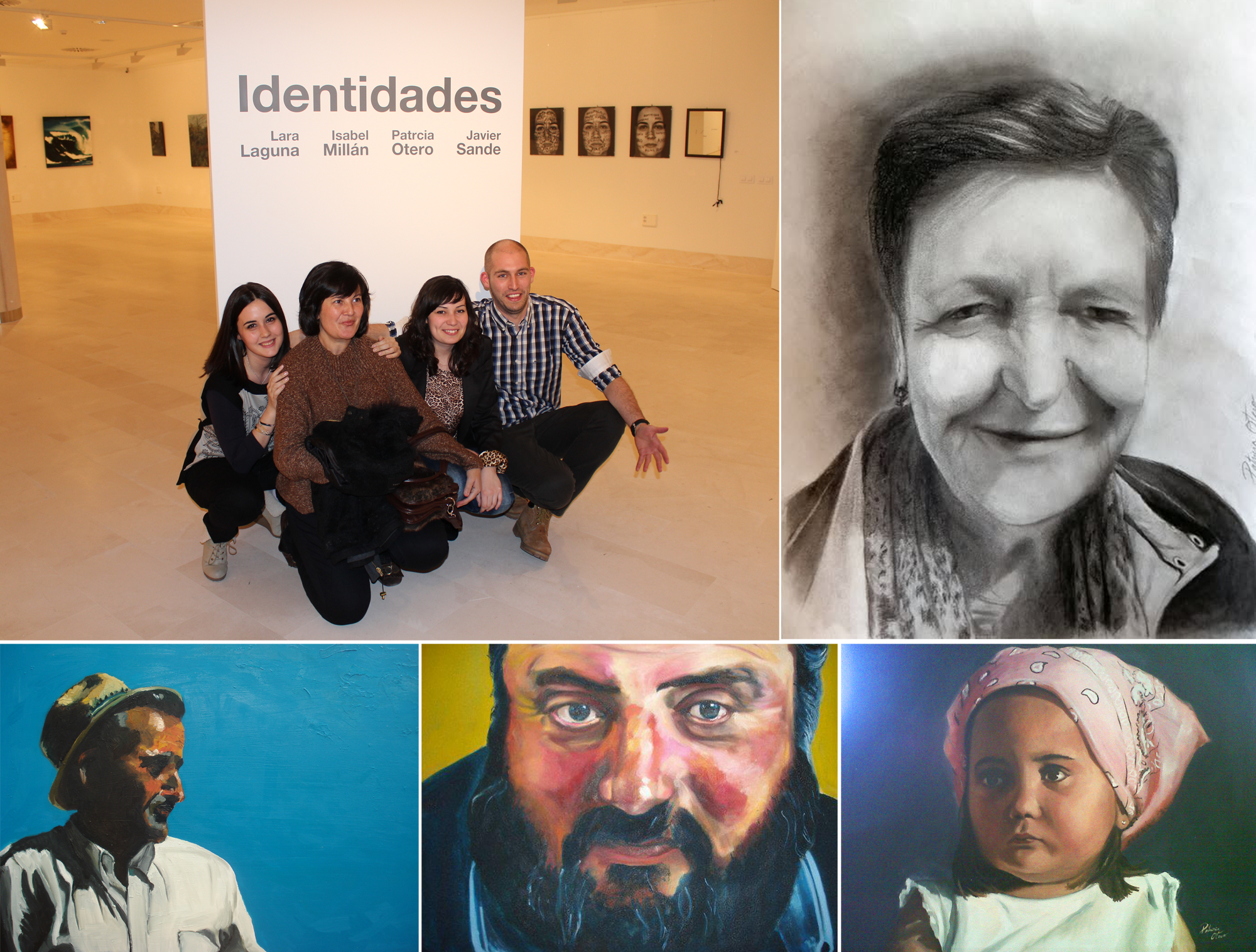 Fotografía de la exposición Identidades